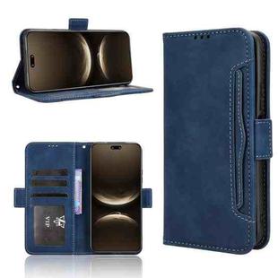 For Huawei nova 14 Pro 5G Skin Feel Calf Texture Card Slots Leather Phone Case(Blue)