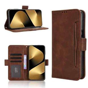 For Huawei Pura 80 Ultra 5G Skin Feel Calf Texture Card Slots Leather Phone Case(Brown)