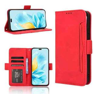 For Honor 200 Lite Global Skin Feel Calf Texture Card Slots Leather Phone Case(Red)