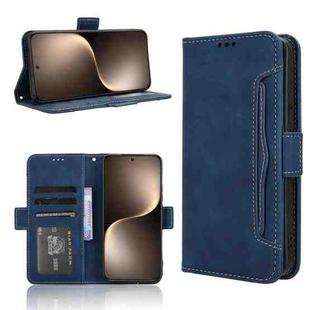 For Honor Magic7 Skin Feel Calf Texture Card Slots Leather Phone Case(Blue)