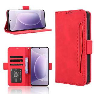 For Honor 300 5G Skin Feel Calf Texture Card Slots Leather Phone Case(Red)