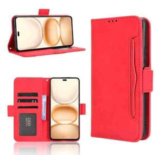 For Honor Power 5G Skin Feel Calf Texture Card Slots Leather Phone Case(Red)