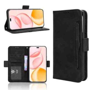 For Honor 400 Pro Global 160.8mm Skin Feel Calf Texture Card Slots Leather Phone Case(Black)