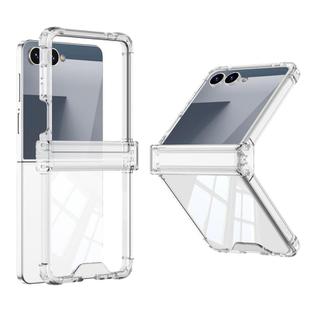 For Samsung Galaxy Z Flip7 5G GKK Airbag Hinge Full Coverage Phone Case(Transparent)