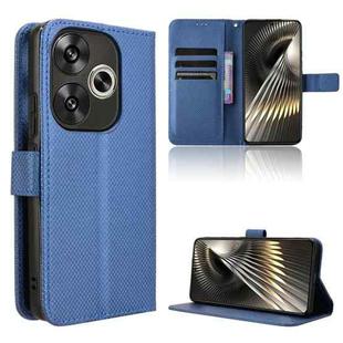 For Xiaomi Redmi Turbo 3 5G Diamond Texture Leather Phone Case(Blue)