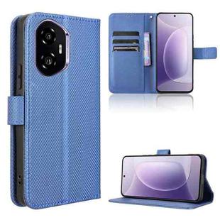 For Honor 300 5G Diamond Texture Leather Phone Case(Blue)