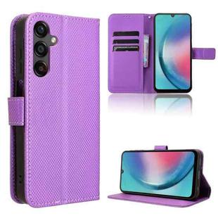 For Samsung Galaxy C55 / M55 5G Diamond Texture Leather Phone Case(Purple)