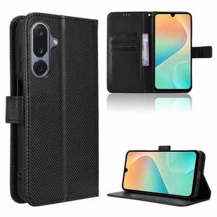 For Samsung Galaxy M36 5G Diamond Texture Leather Phone Case(Black)
