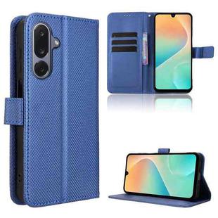 For Samsung Galaxy M36 5G Diamond Texture Leather Phone Case(Blue)