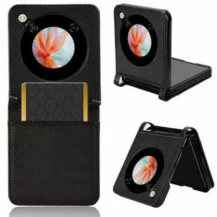 For ZTE nubia Flip / Libero Flip Diamond Texture Leather Phone Case(Black)