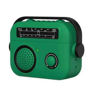 For AirPods Pro 2 Radio Style Wireless Bluetooth Earphones Shockproof Protective Case(Green)