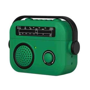 For AirPods Pro Radio Style Wireless Bluetooth Earphones Shockproof Protective Case(Green)