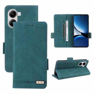 For Xiaomi Poco X7 Pro / Redmi Turbo 4 Magnetic Clasp Leather Phone Case(Green)
