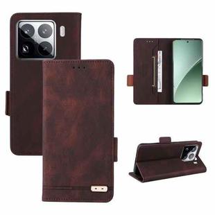 For Xiaomi 15 Pro Magnetic Clasp Leather Phone Case(Brown)