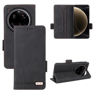 For Xiaomi 15 Ultra Magnetic Clasp Leather Phone Case(Black)
