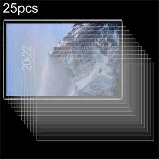 For PRITOM L10 10.1 25pcs 9H 0.3mm Explosion-proof Tempered Glass Film