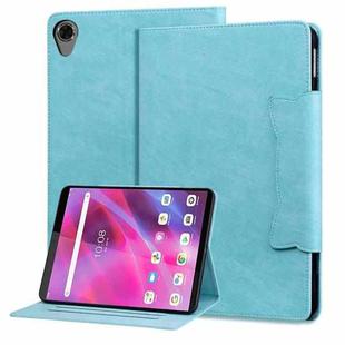 For Lenovo Tab M8 Cat Buckle Leather Tablet Case(Sky Blue)