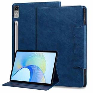 For Lenovo Tab P12 Cat Buckle Leather Tablet Case(Royal Blue)