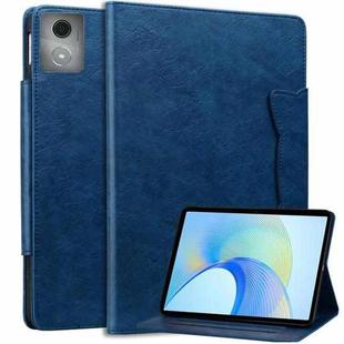 For Lenovo Tab K11 Plus / M11 Plus  Cat Buckle Leather Tablet Case(Royal Blue)