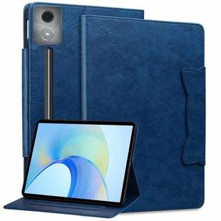 For Lenovo Xiaoxin Pad Pro 12.7 2025 Cat Buckle Leather Tablet Case(Royal Blue)