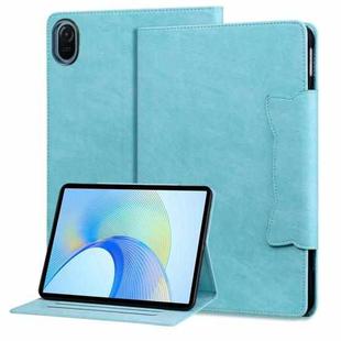 For Honor Pad 8 Cat Buckle Leather Tablet Case(Sky Blue)