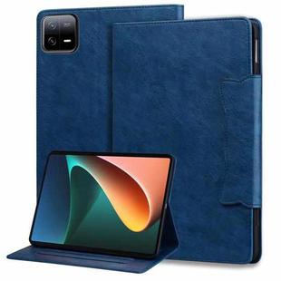 For Xiaomi Pad 7 Cat Buckle Leather Tablet Case(Royal Blue)