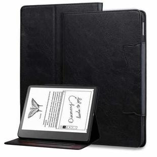 For Amazon Kindle Scribe 10.2 inch 2022 Cat Buckle Leather Tablet Case(Black)