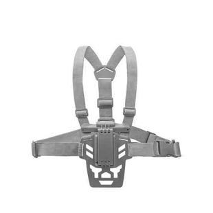 For DJI RC 2 / 1 Sunnylife Remote Control Waist Support Bracket Chest Strap(Grey)