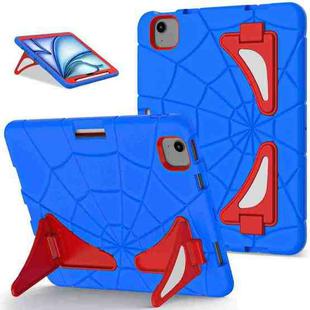 For iPad Air 11 2024 Silicone + PC Shockproof Protective Tablet Case(Blue Red)