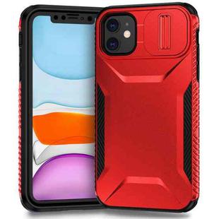 For iPhone 11 Sliding Camshield Phone Case(Red)