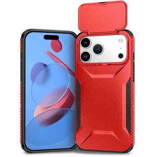 For iPhone 17 Pro Max Sliding Camshield Phone Case(Red)