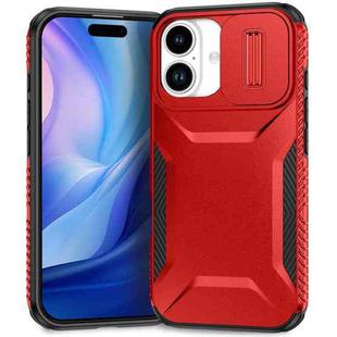 For iPhone 17 Sliding Camshield Phone Case(Red)