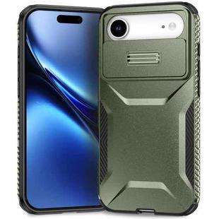 For iPhone 17 Air Sliding Camshield Phone Case(Alpine Green)