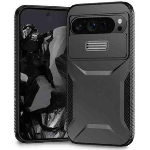 For Google Pixel 9 Pro XL Sliding Camshield Phone Case(Black)