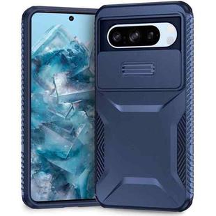 For Google Pixel 8 Pro Sliding Camshield Phone Case(Blue)
