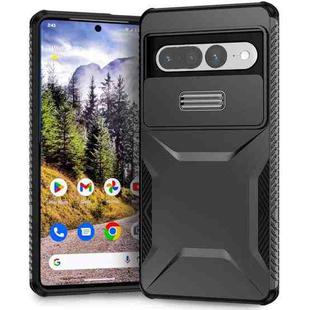 For Google Pixel 7 Pro Sliding Camshield Phone Case(Black)