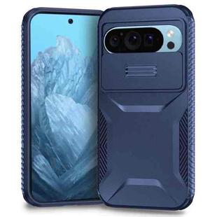 For Google Pixel 10 Pro / 10 / 9 Pro Sliding Camshield Phone Case(Blue)