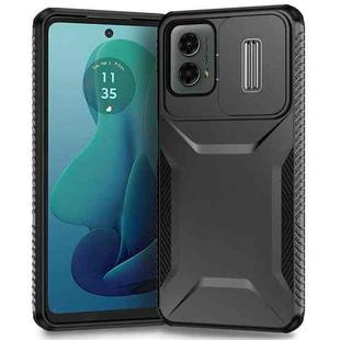 For Motorola Moto G 5G 2024 Sliding Camshield Phone Case(Black)