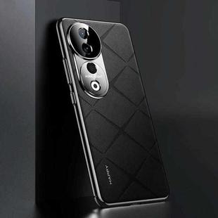 For vivo S19 Pro Plain Leather PC Phone Case(Black)