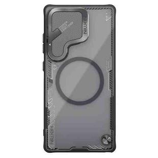 For Samsung Galaxy S25 Ultra 5G NILLKIN Ice Air Prop Series MagSafe Magnetic Cover Version Phone Case(Black)