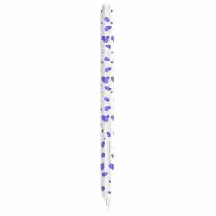 For Huawei M-Pencil 1 / 2 / 3 Cow Pattern Stylus Silicone Protective Cover(Purple)