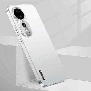For vivo S19 Pro Streamer Series Micro Frosted Metal Paint PC Phone Case(Silver)