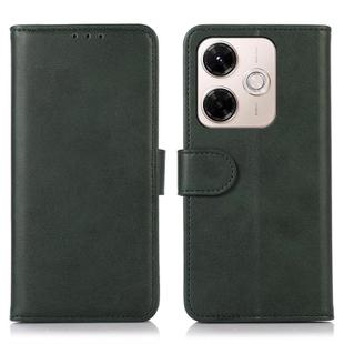 For Redmi 13X Cow Texture Leather Phone Case(Green)