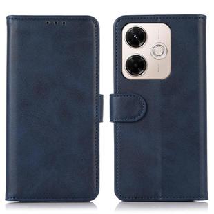 For Redmi 13X Cow Texture Leather Phone Case(Blue)