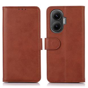 For Redmi Turbo 4 Pro Cow Texture Leather Phone Case(Brown)