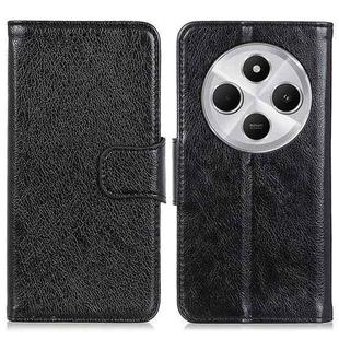 For Redmi 14C 4G Nappa Texture Horizontal Flip Leather Phone Case(Black)