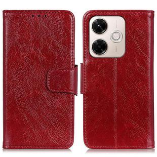 For Redmi 13x Nappa Texture Horizontal Flip Leather Phone Case(Red)
