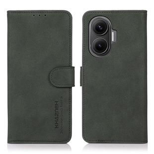 For Redmi Turbo 4 Pro KHAZNEH Matte Texture Leather Phone Case(Green)