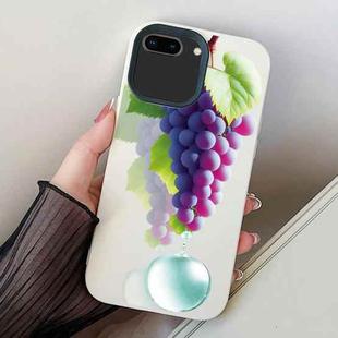 For iPhone 7 Plus / 8 Plus Grape Pattern PC Hybrid TPU Phone Case(White)