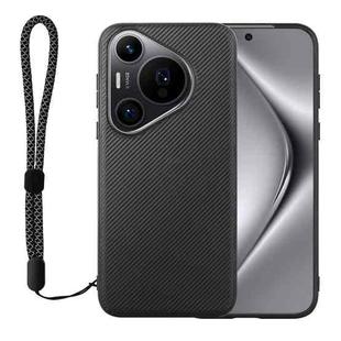 For Huawei Pura 70 ViLi TC Series Kevlar Carbon Fiber Texture Phone Case(Black)